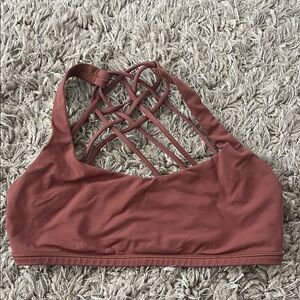lululemon athletica Rust Sports Bra